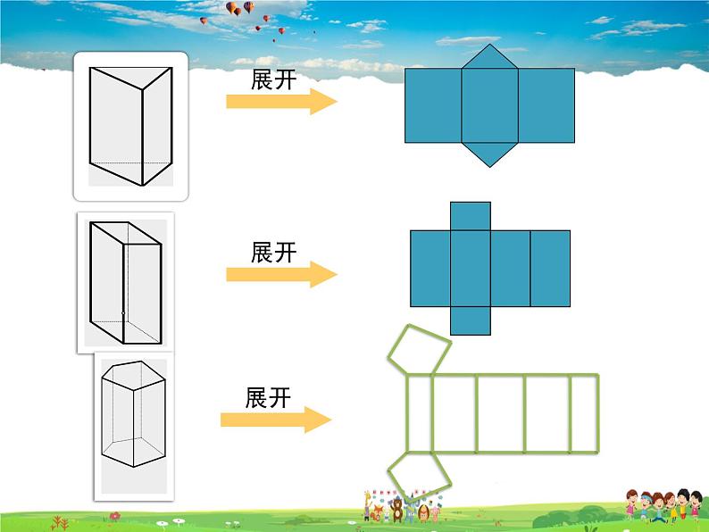 苏科版数学七年级上册  5.3展开与折叠【课件】第4页