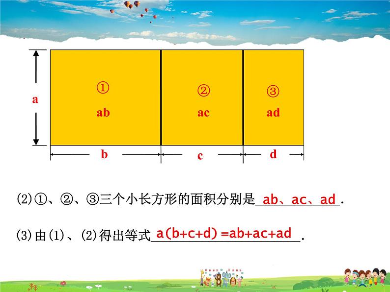 苏科版数学七年级下册  9.2  单项式乘多项式【课件】04