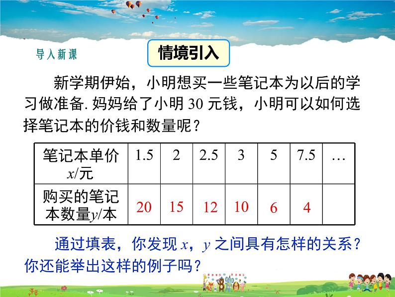 湘教版数学九年级上册  1.1 反比例函数【课件】第3页