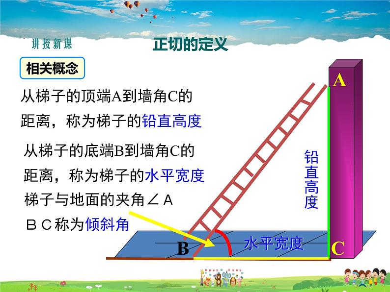 湘教版数学九年级上册  4.2正切【课件】06