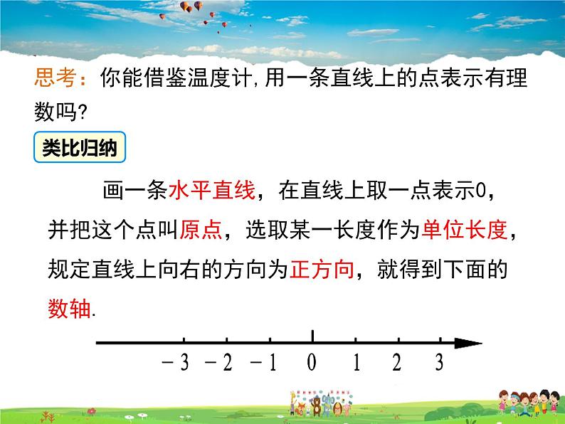 湘教版数学七年级上册  1.2数轴、相反数与绝对值（第1课时）【课件】第8页