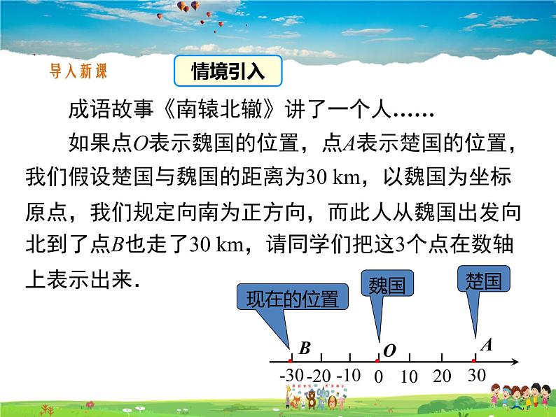 湘教版数学七年级上册  1.2数轴、相反数与绝对值（第2课时）【课件】03