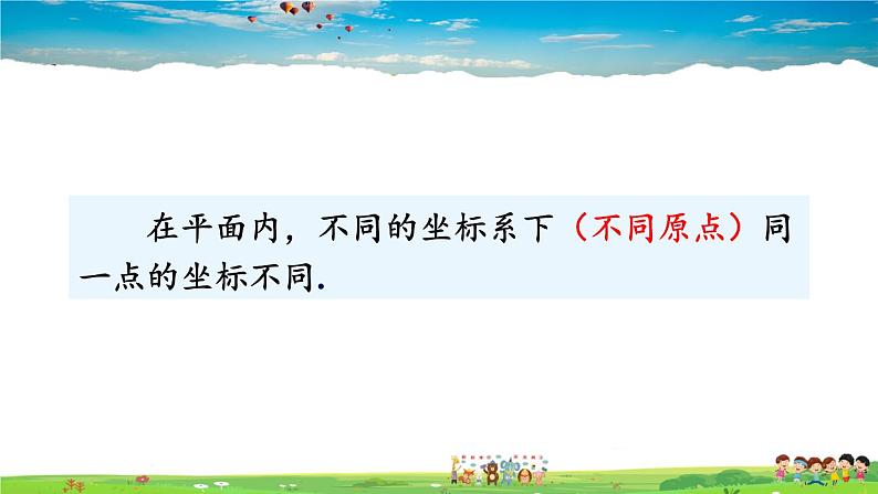 湘教版数学八年级下册  3.1 平面直角坐标系  第2课时 利用平面直角坐标系和方位刻画物体间的位置【课件】06