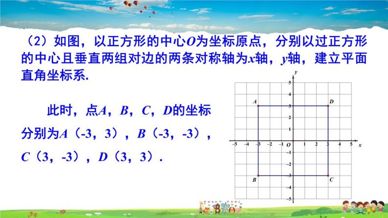 湘教版数学八年级下册  3.2 简单图形的坐标表示【课件】06