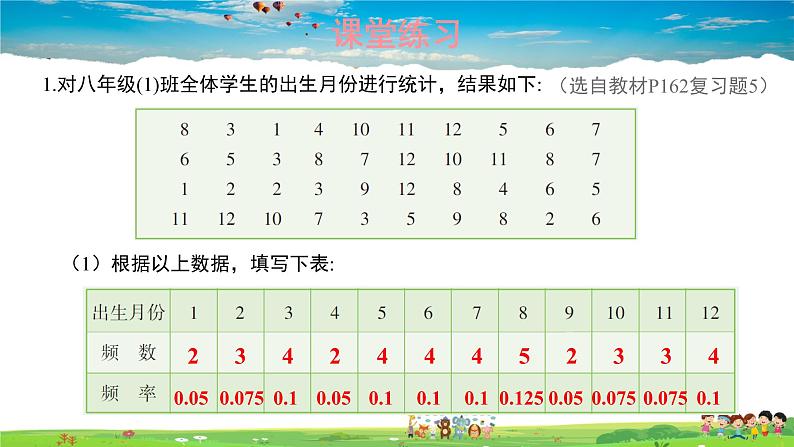 湘教版数学八年级下册  第五章  小结与复习【课件】03