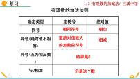 人教版七年级上册第一章 有理数1.3 有理数的加减法1.3.1 有理数的加法评课课件ppt