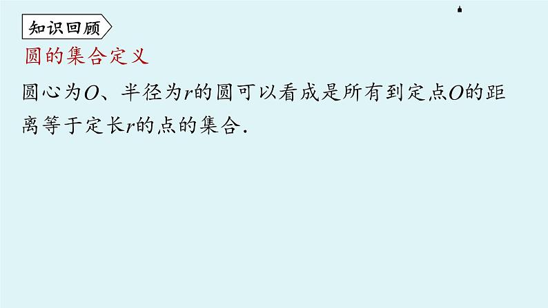 2021-2022学年九年级上册人教版数学教学课件 24.2.1点和圆的位置关系第2页