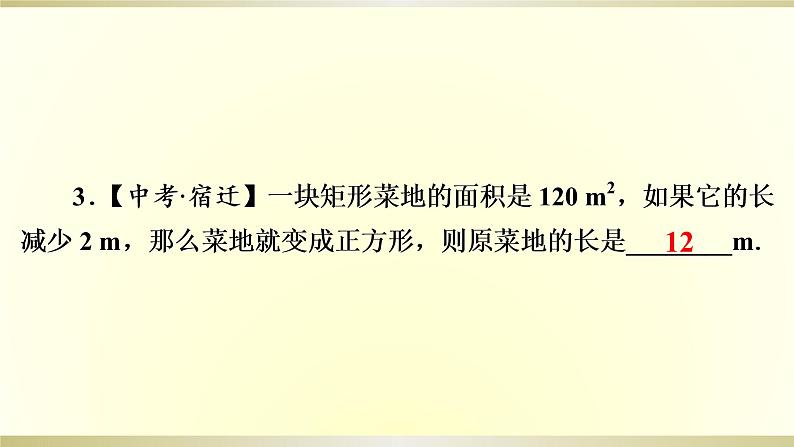 21.3　用一元二次方程解决几何图形问题 课件  2021—2022学年人教版九年级数学上册第6页