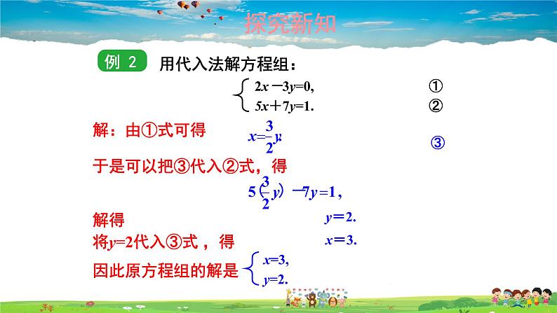 1.2.1 代入消元法课件PPT08