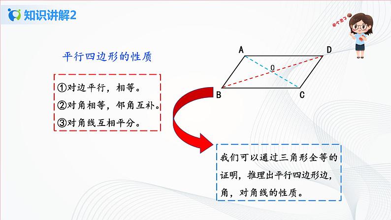 华师大版八年级下册 18.1 平行四边形的性质 课件+教案+练习07