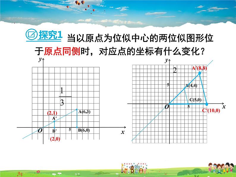 湘教版数学九年级上册  3.6 位似  第2课时 平面直角坐标系中的位似图形【课件+教案】07