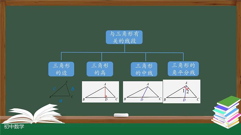 11.1与三角形有关的线段的综合运用课件2020-2021学年人教版八年级上册02