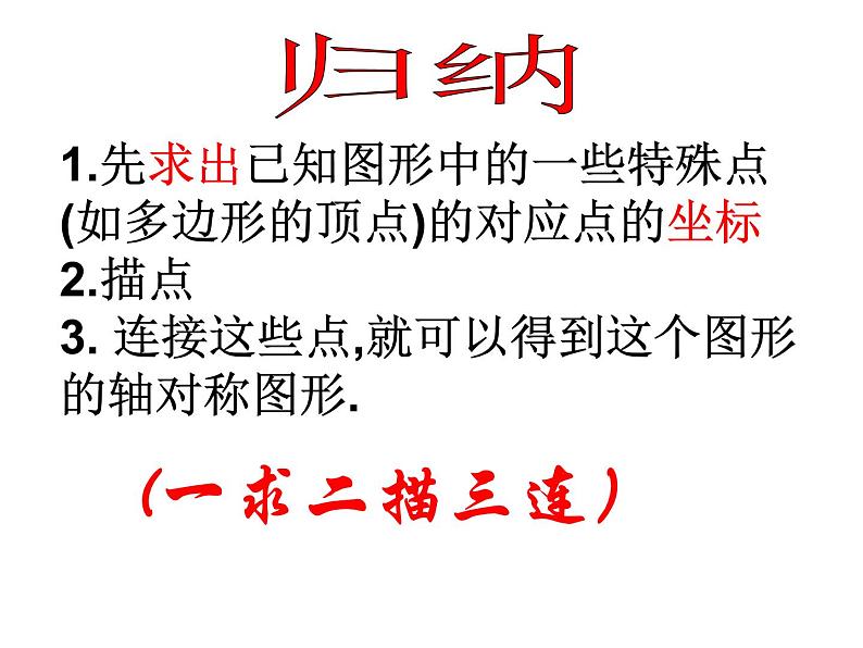 13.2用坐标表示轴对称 课件-2021-2022学年人教版八年级上册数学第8页