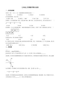 2021年江西省赣州市宁都县七年级上学期数学期末试卷含解析答案