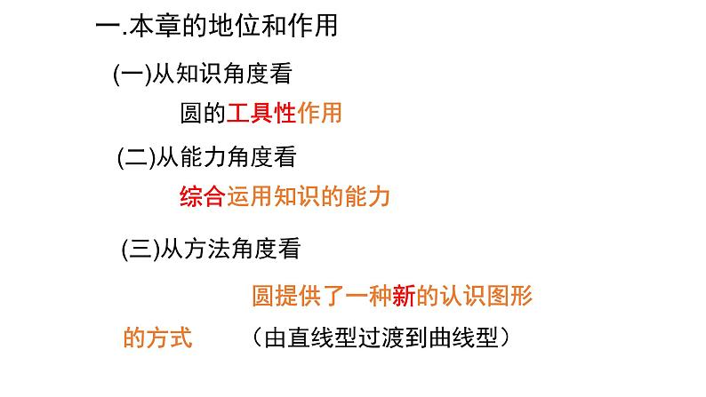 人教版数学九年级上册第二十四章 圆 教材分析 课件（共40张PPT）第2页