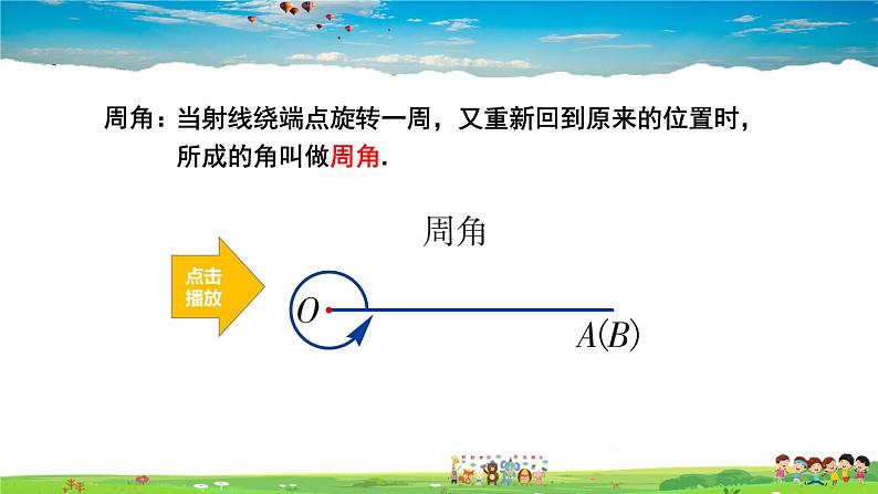 湘教版数学七年级上册  4.3.1 角与角的大小比较【课件+教案】06