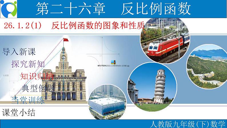 26.1.2（1） 反比例函数的图象和性质  课件第1页