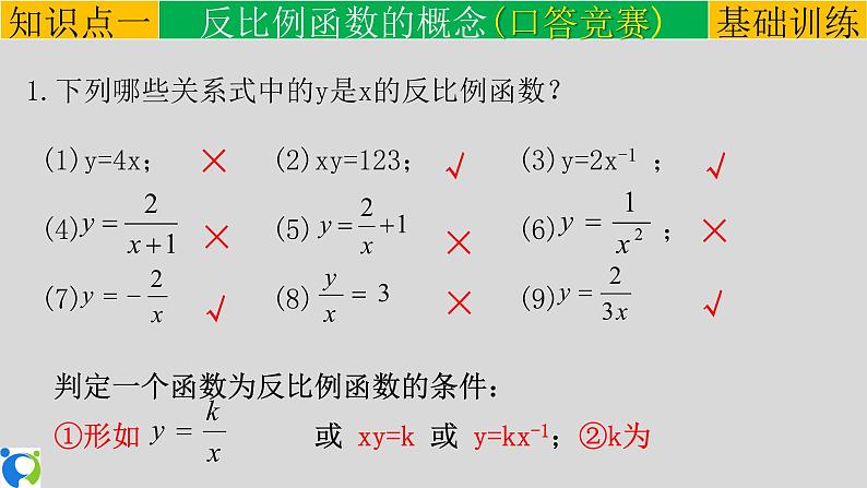 26.1.1反比例函数 课件+教案+练习08