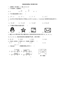 2018年河南省周南集团九年级中考二模联考数学试题（Word无答案）