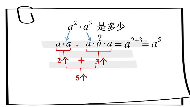 人教版八年级上册14.1.1 同底数幂的乘法 课件05