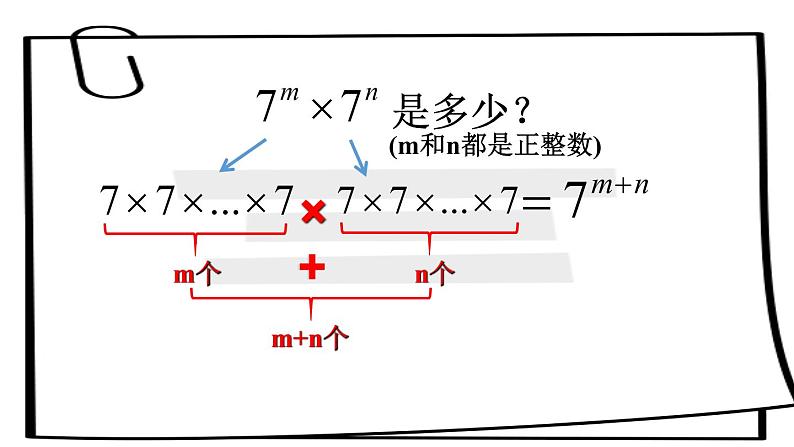 人教版八年级上册14.1.1 同底数幂的乘法 课件06