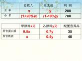 北师大版八年级数学上册 5.4  应用二元一次方程组——增收节支（课件）