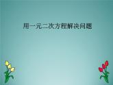 苏科版九年级数学上册 1.4 用一元二次方程解决问题_(1)（课件）