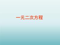 苏科版九年级上册1.1 一元二次方程课文课件ppt