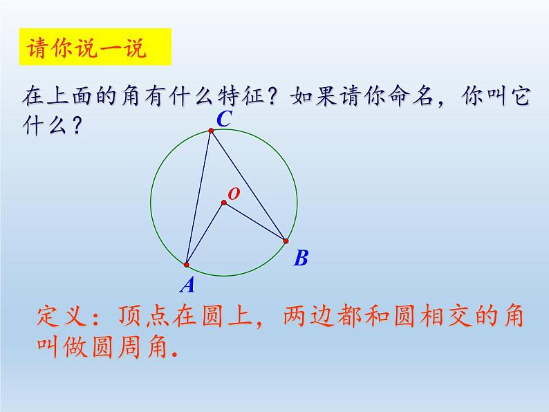 苏科版九年级数学上册 2.4 圆周角(6)（课件）第3页