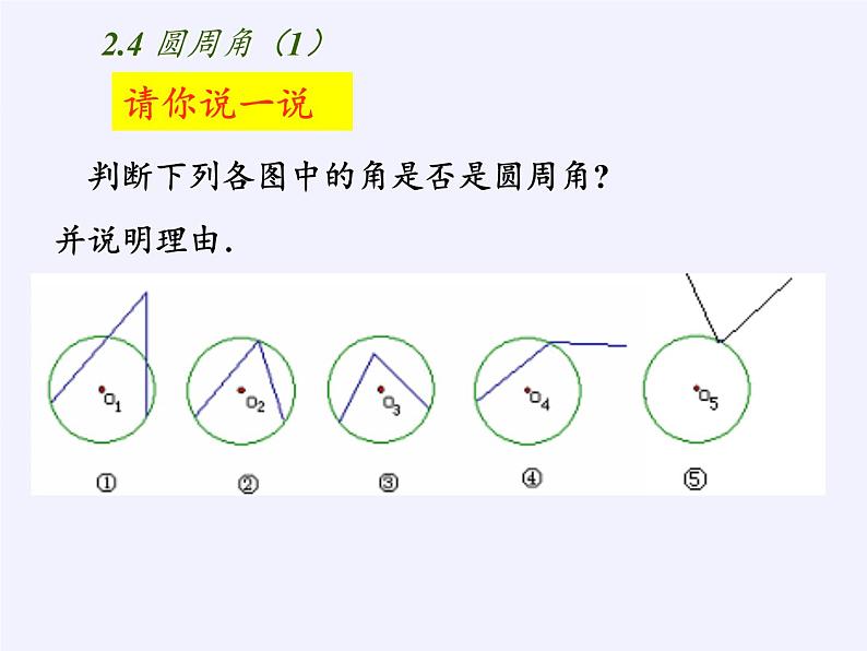 苏科版九年级数学上册 2.4 圆周角(7)（课件）第3页