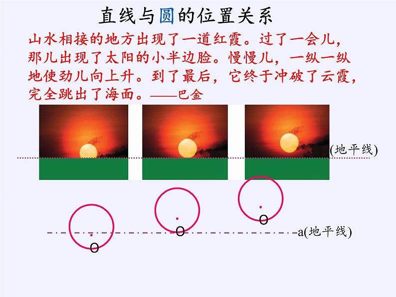 苏科版九年级数学上册 2.5 直线与圆的位置关系（课件）第2页