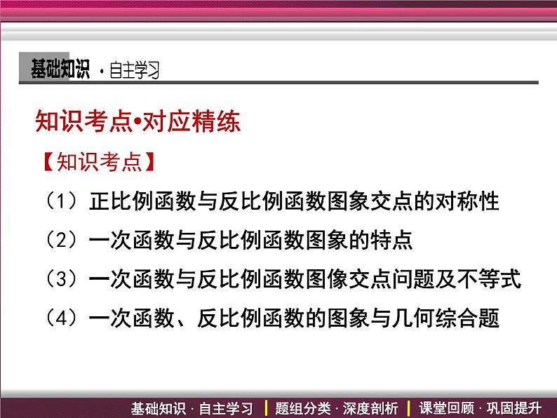 北师大版八年级数学上册 4.3 一次函数与反比例函数的综合运用（课件）第5页