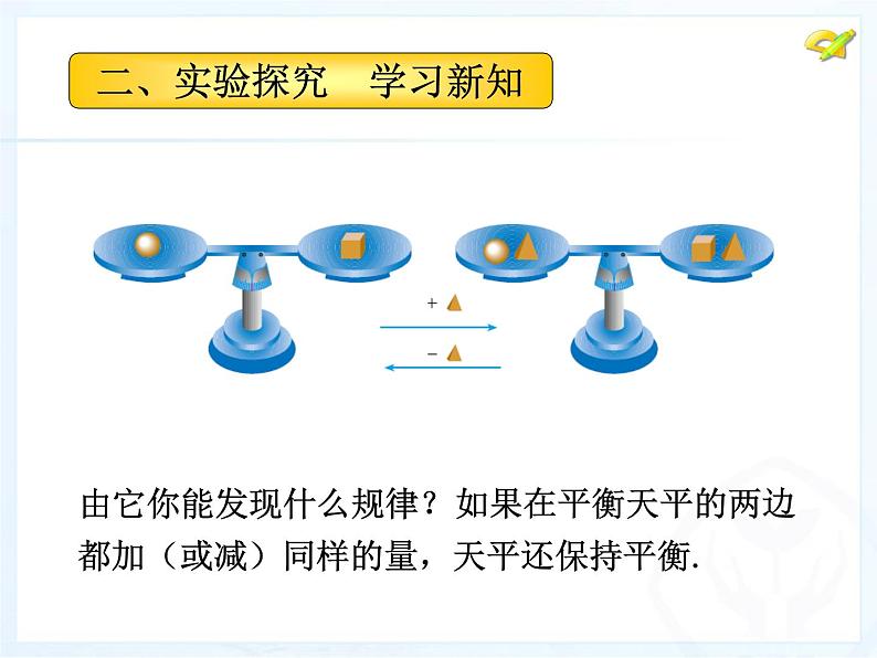 人教版数学《等式的性质》PPT课件第5页