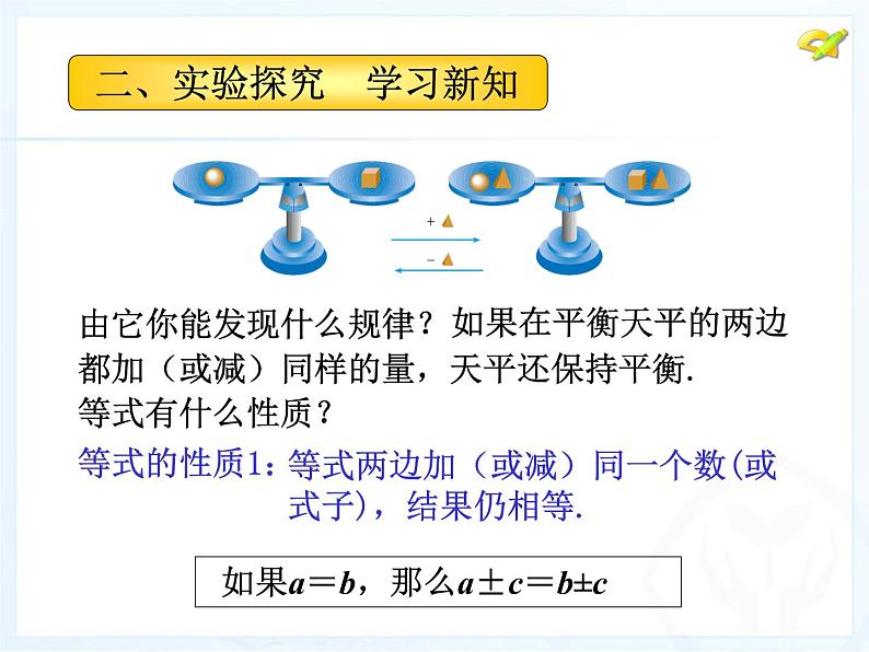 人教版数学《等式的性质》PPT课件第7页