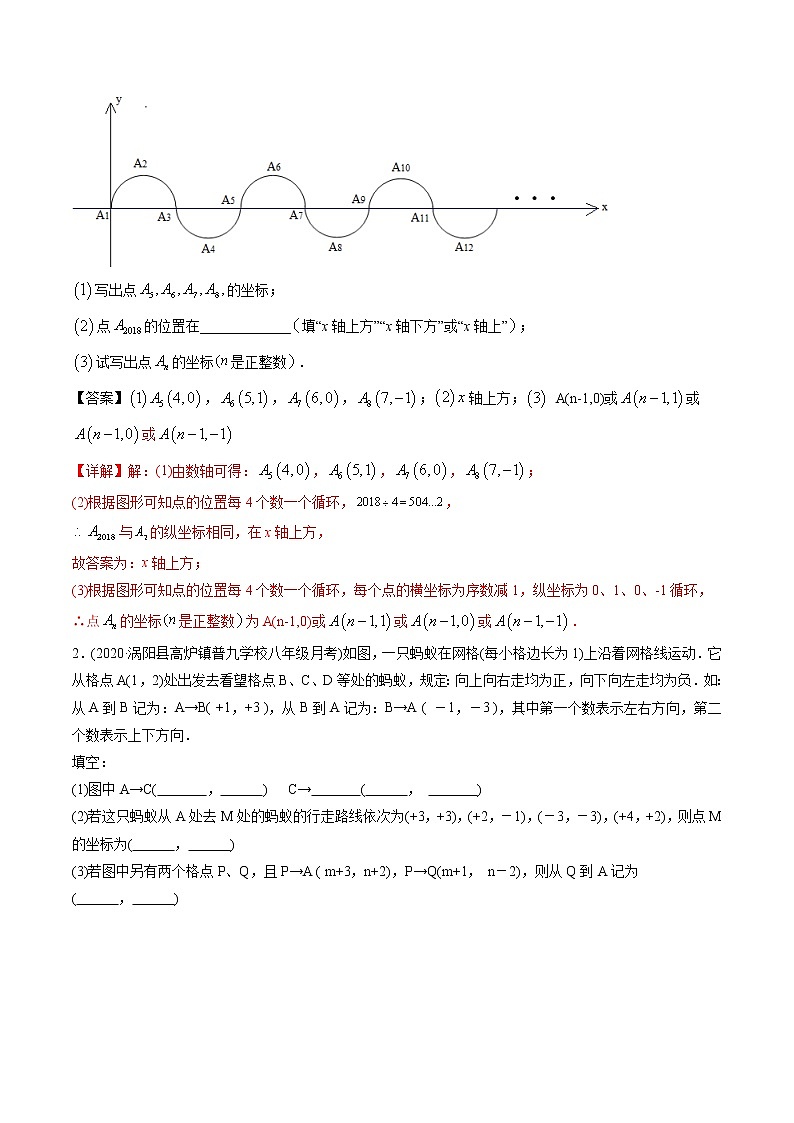 第07章 重点突破训练：平面直角坐标系应用问题举例-2021年初中数学七年级下册同步讲练（教师版含解析）第3页