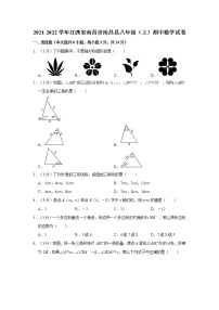 2021-2022学年江西省南昌市南昌县八年级（上）期中数学试卷