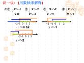 浙教版数学八年级上册 3.4 一元一次不等式组(1)（课件）