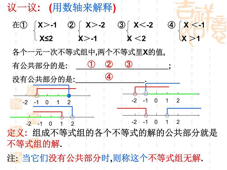 浙教版数学八年级上册 3.4 一元一次不等式组的解法(1)（课件）04