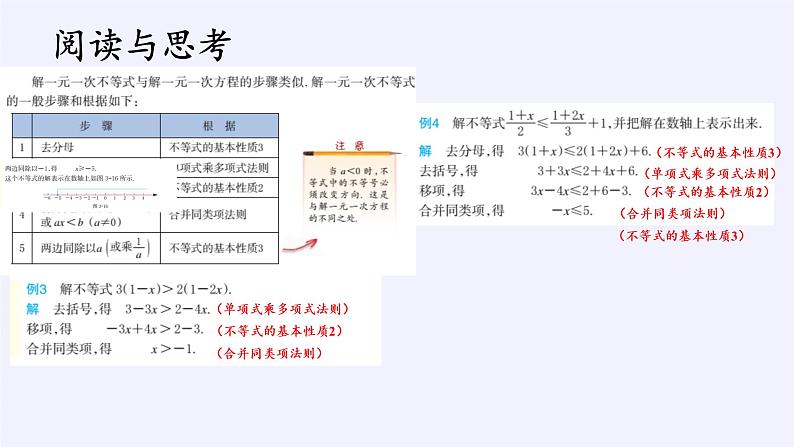 浙教版数学八年级上册 3.3 一元一次不等式（课件）04