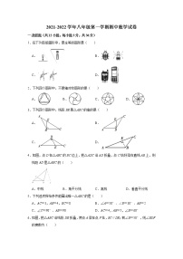 山东省日照市2021-2022学年八年级（上）期中数学试卷（word版 含答案）