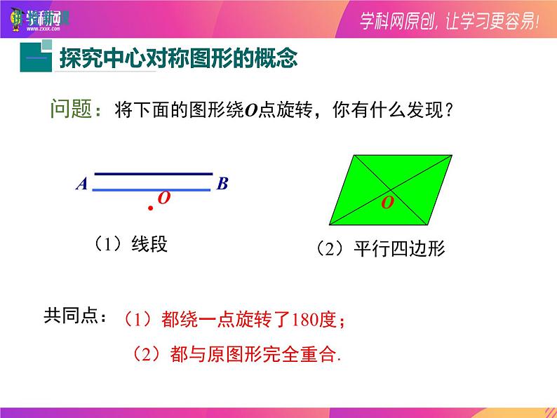 23.2.2 中心对称图形 课件  2021-2022学年人教版数学九年级上册07