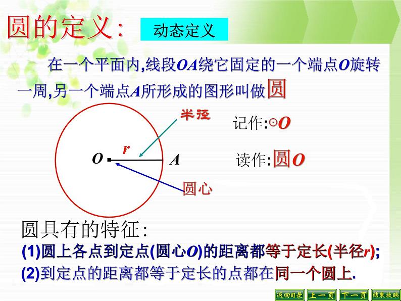 24.1.1圆 课件 2021-2022学年人教版数学九年级上册第5页