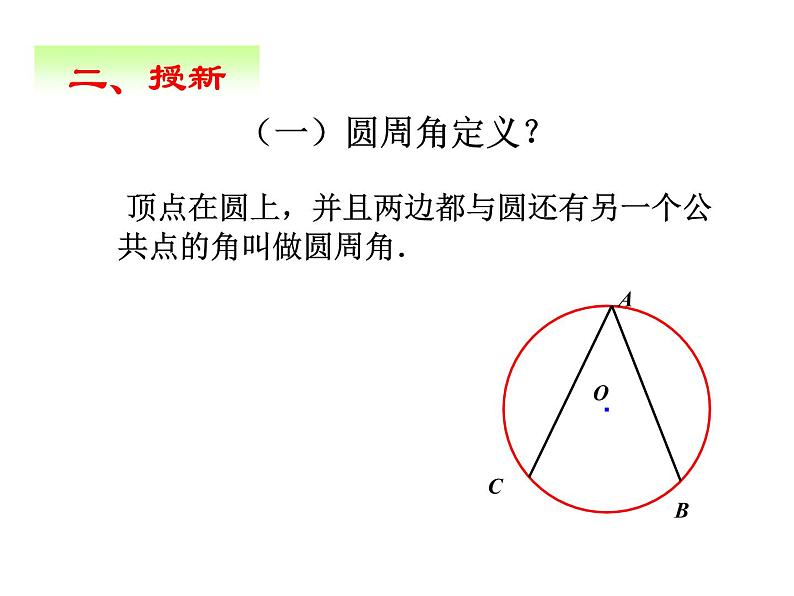 人教版九年级数学上第二十四章　圆24.1 圆 周 角 课件(共18张PPT)03