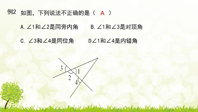 北师大版七年级数学下册 2.3.2  平行线的判定与性质的应用 课件+练习08