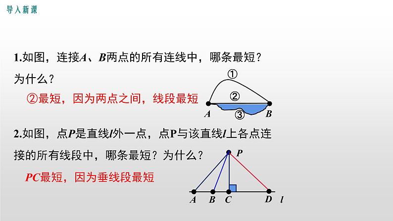 人教版八年级数学上册教学课件-13.4 课题学习 最短路径问题8-第3页