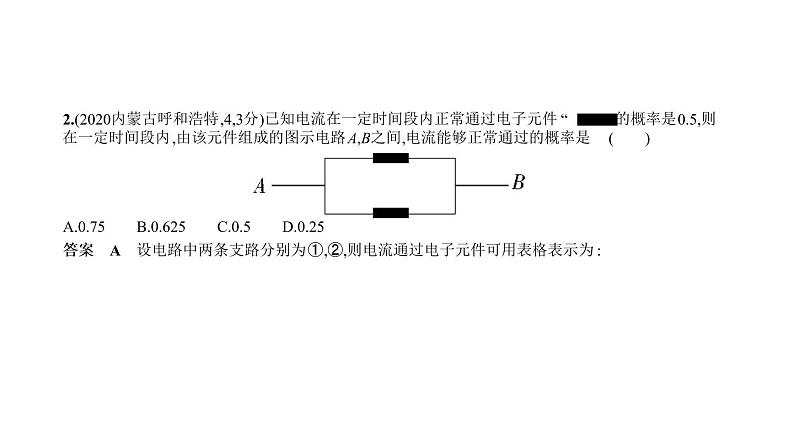 2021年中考数学全国版一轮专题复习指导第七章  统计与概率7.2　概　率课件PPT第3页