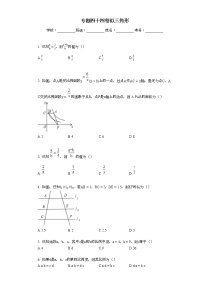 2022年中考复习基础必刷40题专题45图形的相似