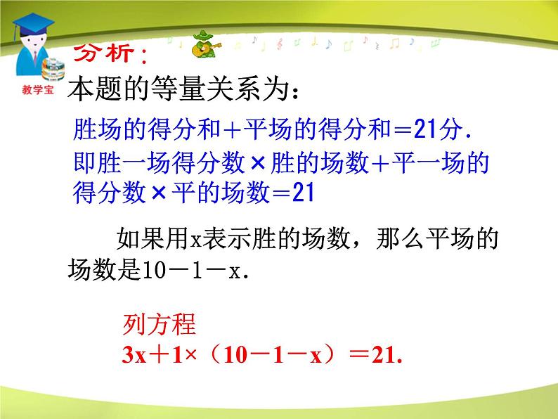 人教版数学七年级上册_3.1.1_一元一次方程 课件第7页