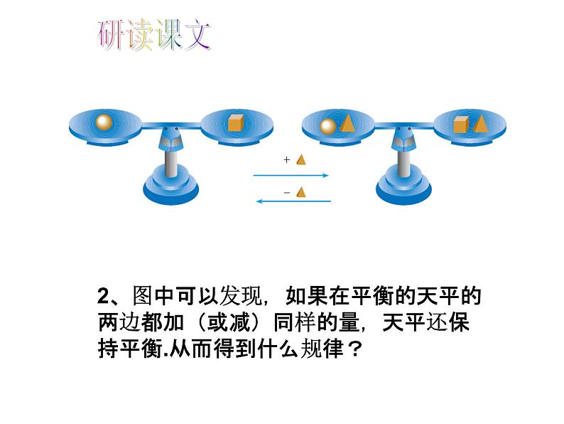 人教版数学七年级上册_3.1.2等式的性质教学PPT课件PPT第4页