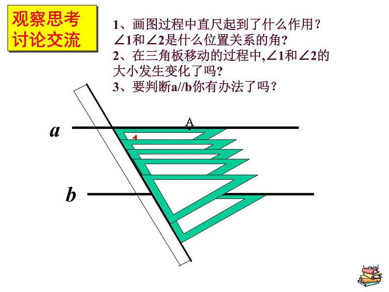 人教版数学七年级下册 5.2.2平行线的判定3 课件03